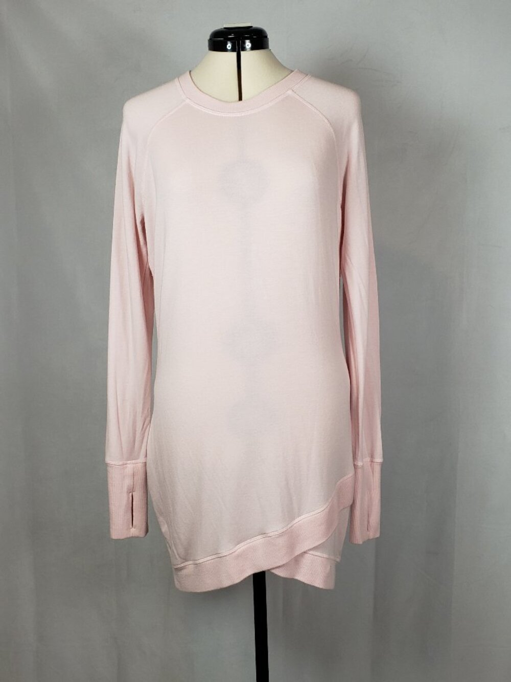 Athleta Criss Cross Dress Tunic in Milkshake Pink Athleisure Casual Ladies Small